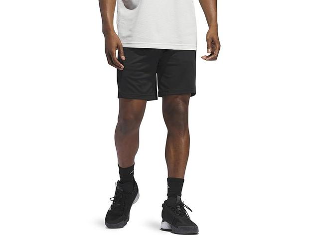 Mens adidas Legends 3-Stripes Basketball Shorts Grey Gray Product Image