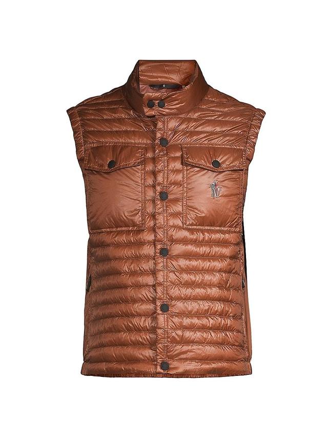 Mens Ollon Quilted Down Vest Product Image