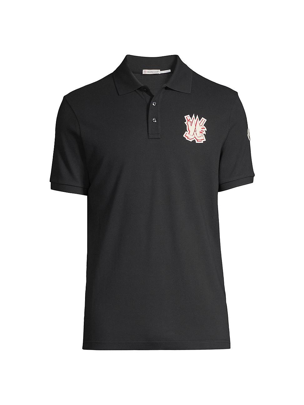 Mens Logo Polo Shirt Product Image