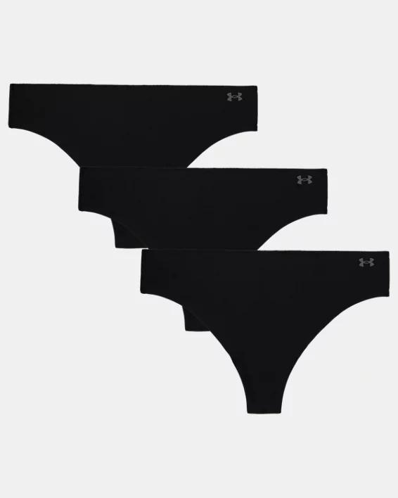 Women's UA Pure Stretch 3-Pack No Show Thong Product Image