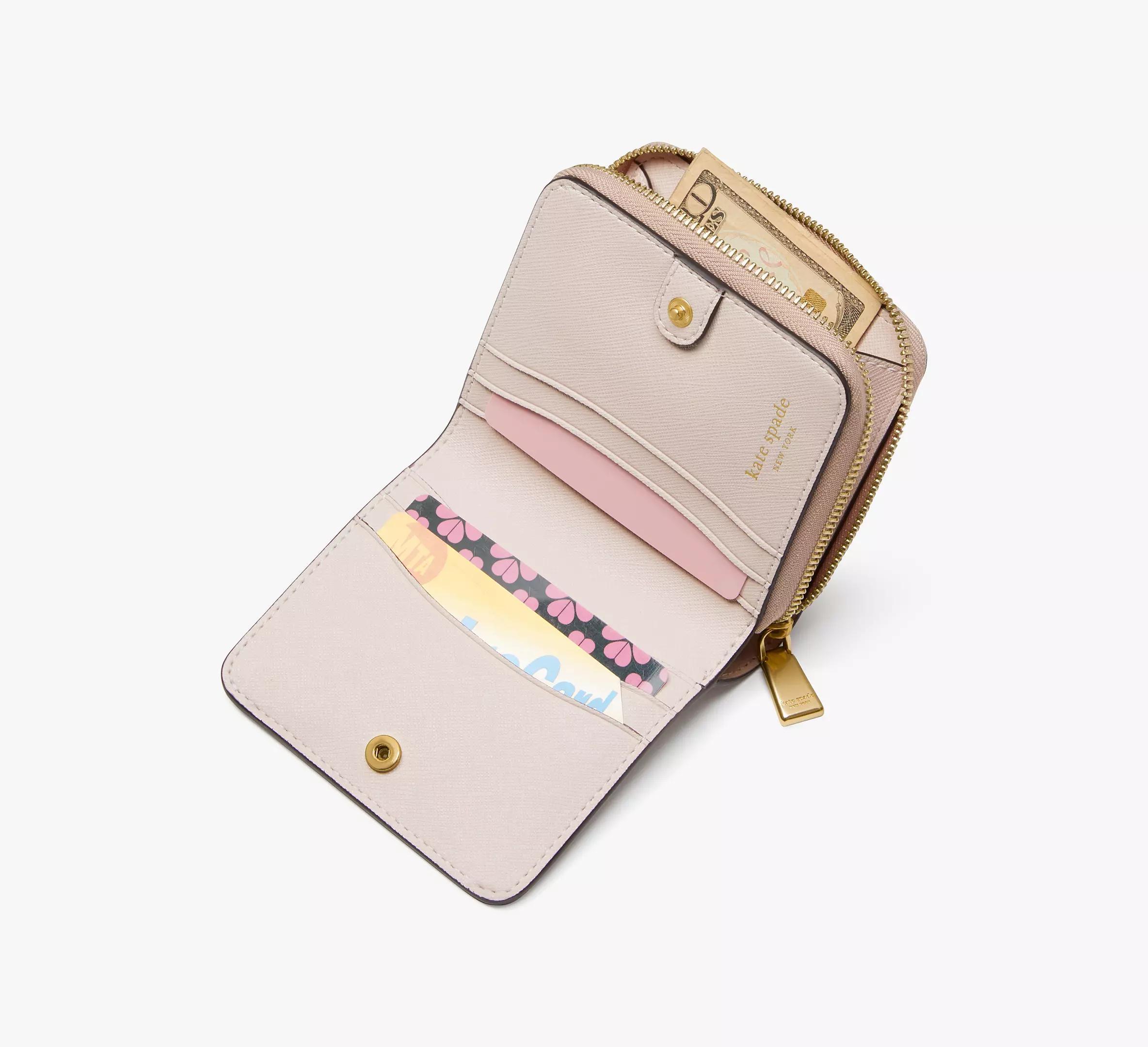 Morgan Colorblocked Small Compact Wallet Product Image