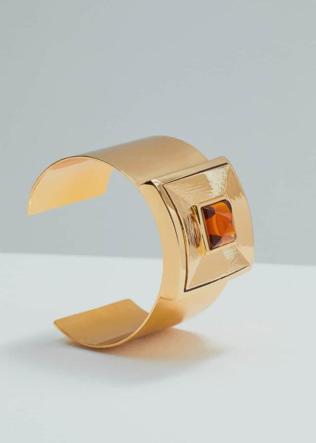 MANGO - Maxi bracelet gold - One size - Women Product Image