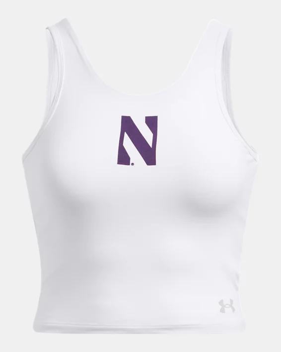 Womens UA Motion Gameday Collegiate Crop Tank Product Image