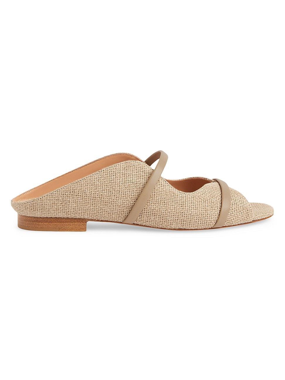 Norah Jute Two-Band Slide Sandals Product Image