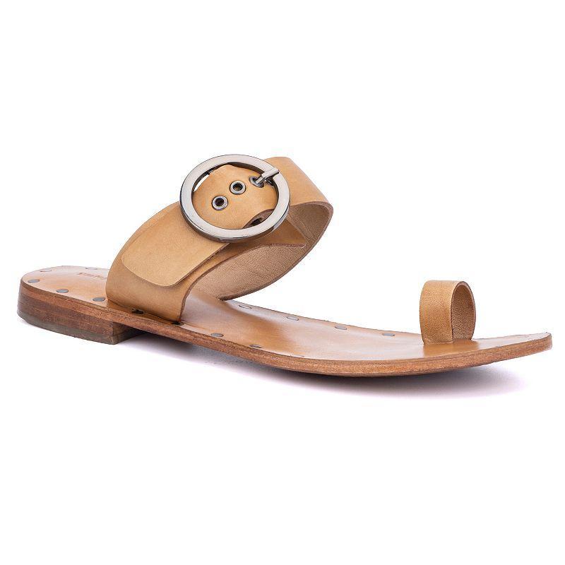 Vintage Foundry Co. Lilith Womens Leather Slide Sandals Product Image