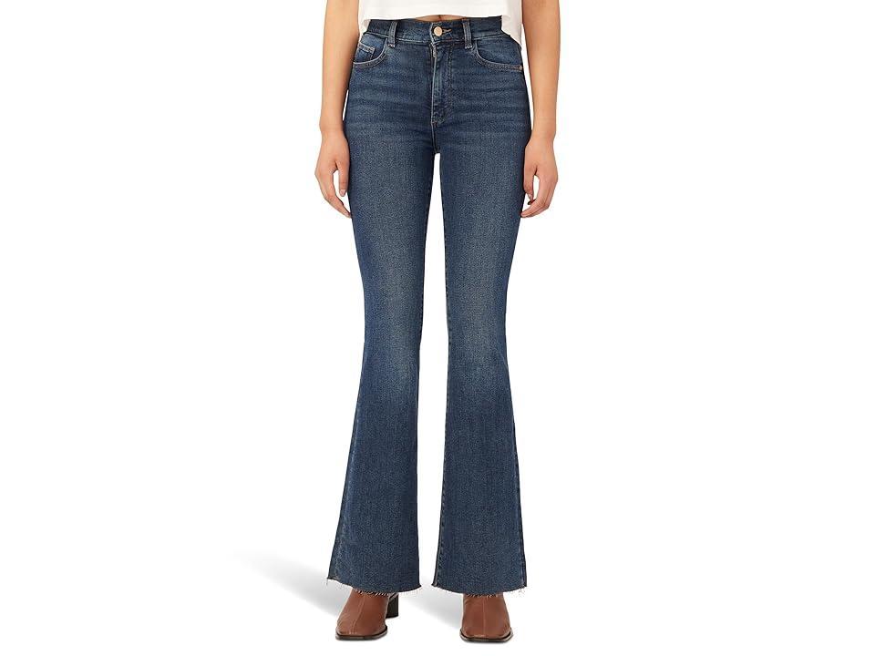 DL1961 Bridget Boot High-Rise 31.5 in Seacliff (Seacliff) Women's Jeans Product Image