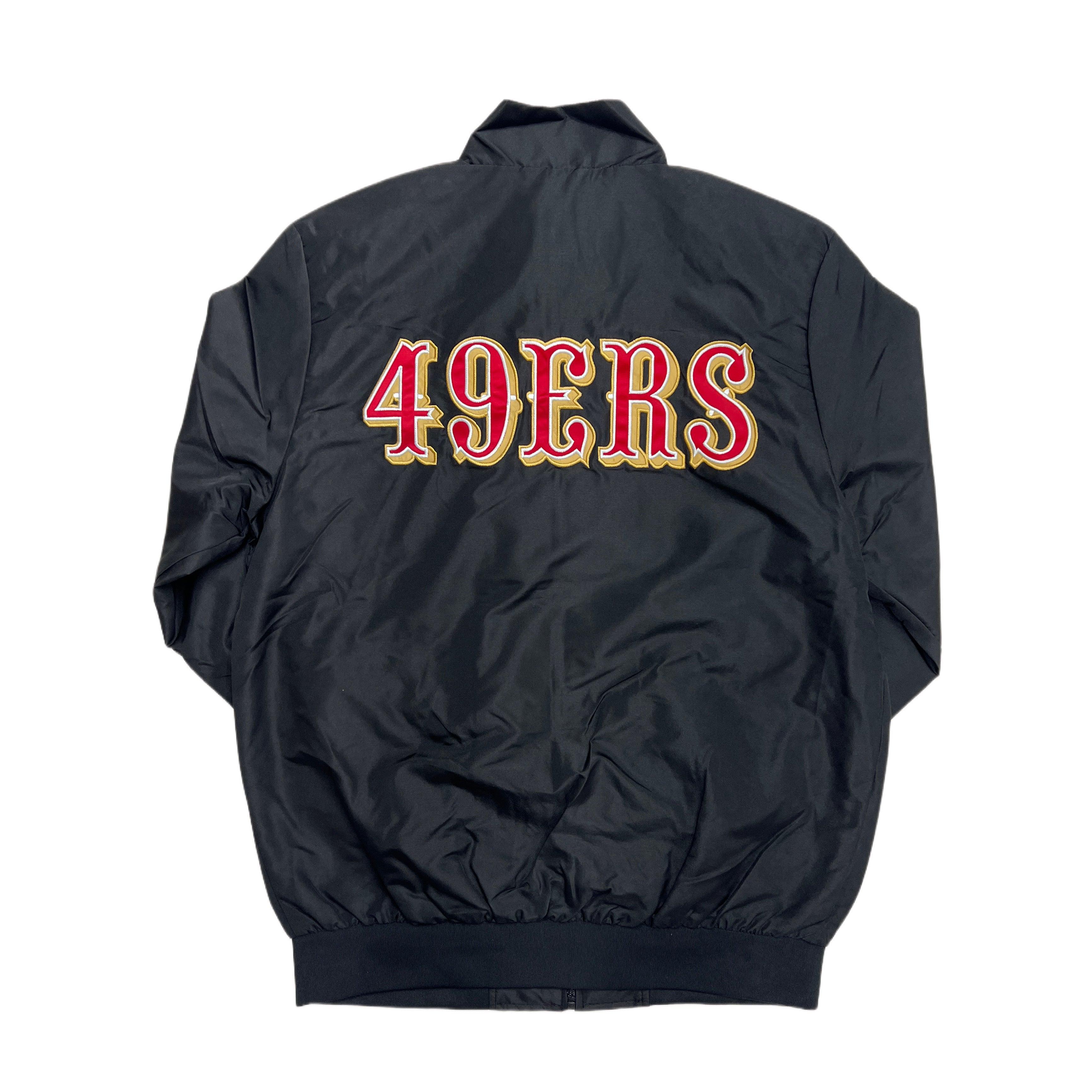 San Francisco 49ers Zipper Windbreaker with Pocket Male Product Image