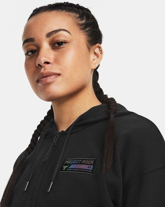 Women's Project Rock Heavyweight Terry Full-Zip Product Image