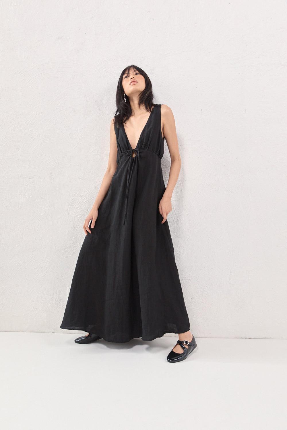 Anais Maxi Dress Black Product Image