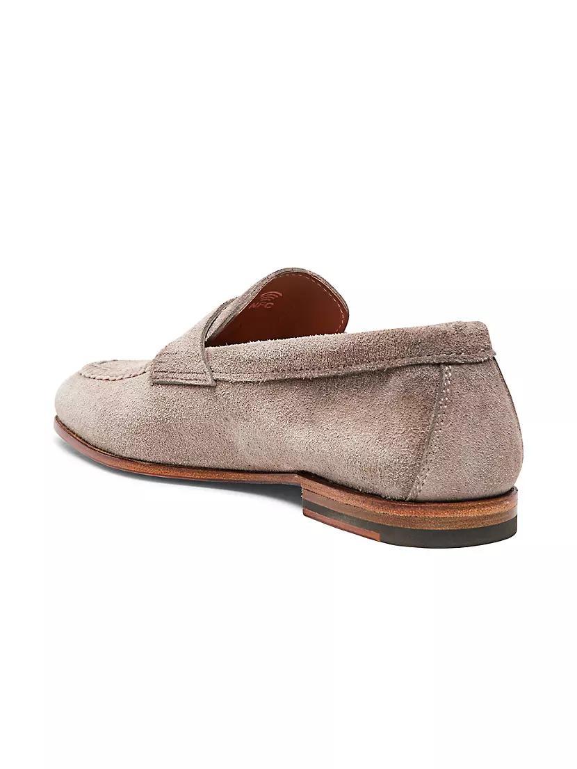 Carlos Burnished Suede Loafers Product Image