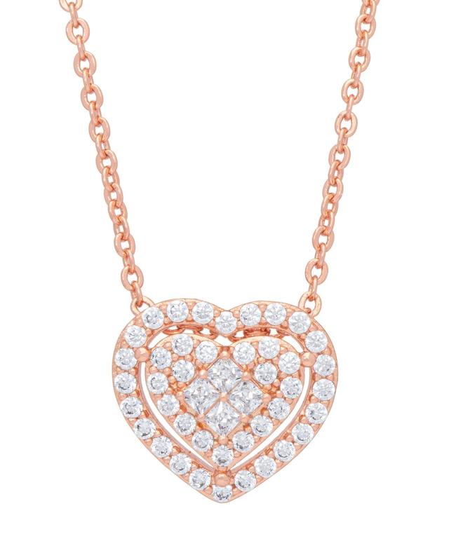 Macys Cubic Zirconia Heart Pendant Product Image