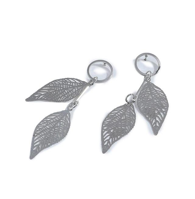 Sohi Womens Leaf Drop Earrings Product Image