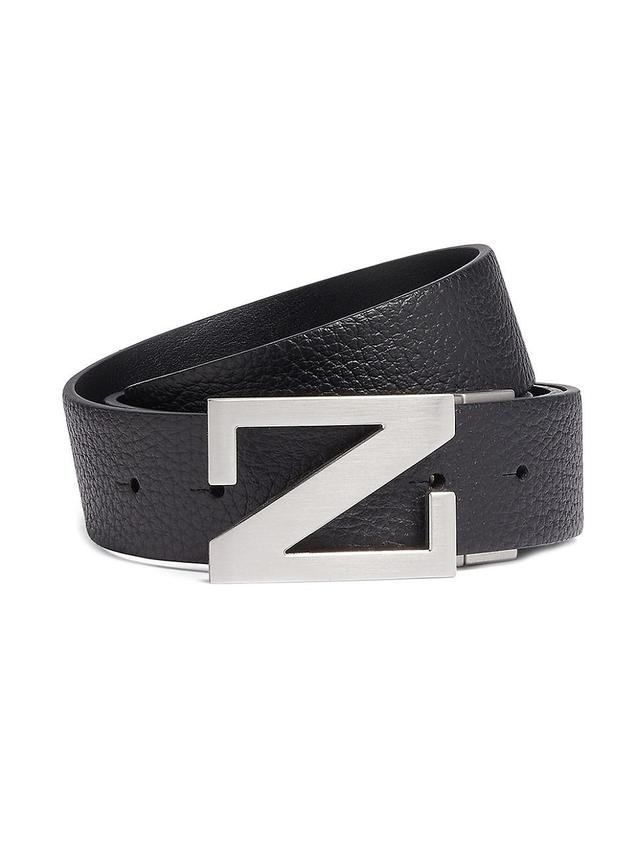 Mens Reversible Leather Belt Product Image