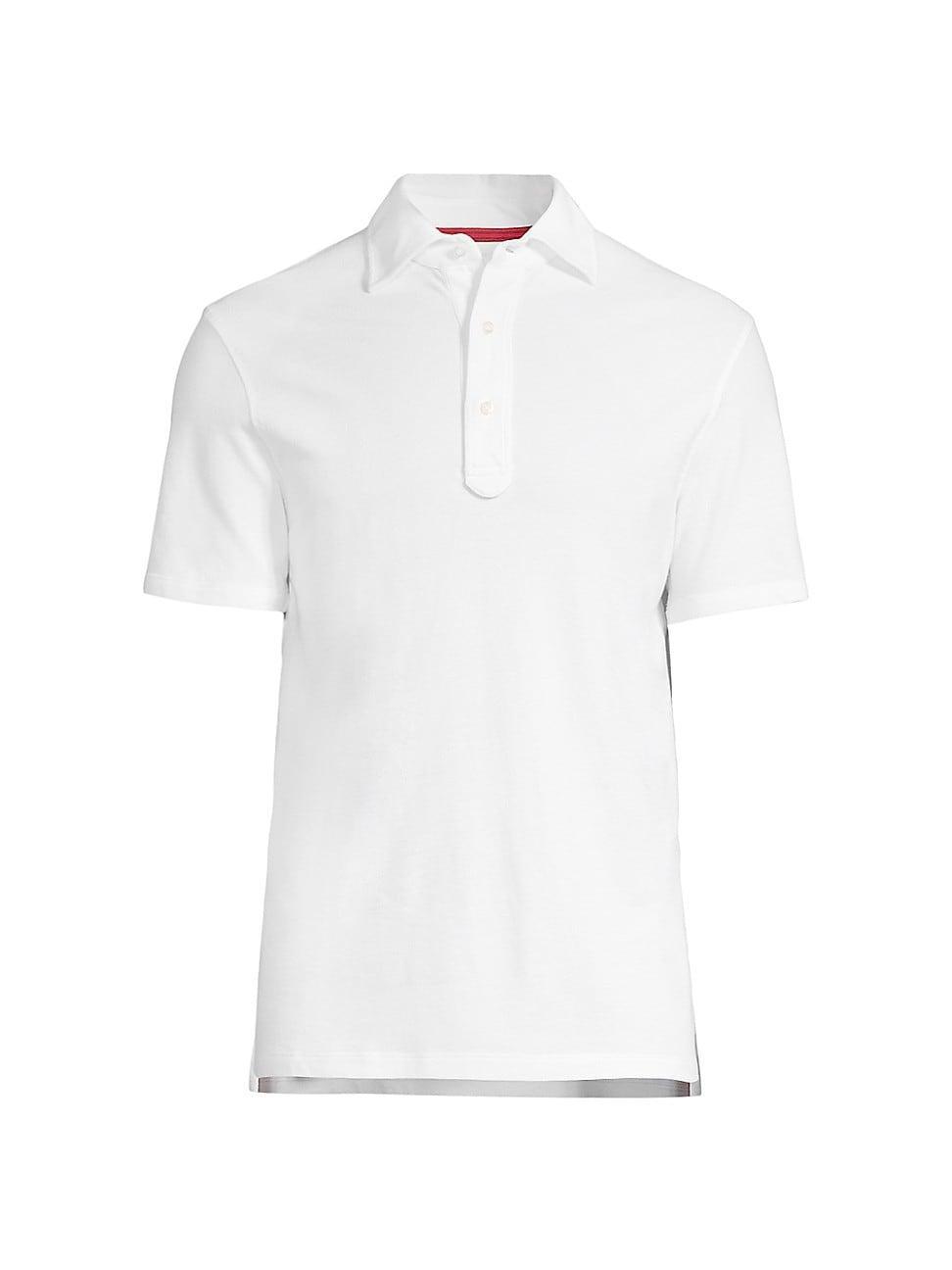 Mens Slim-Fit Cotton Piqu Polo Product Image