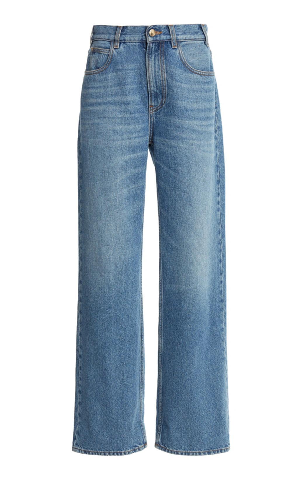 High-rise Flared Jeans In Medium Wash product image