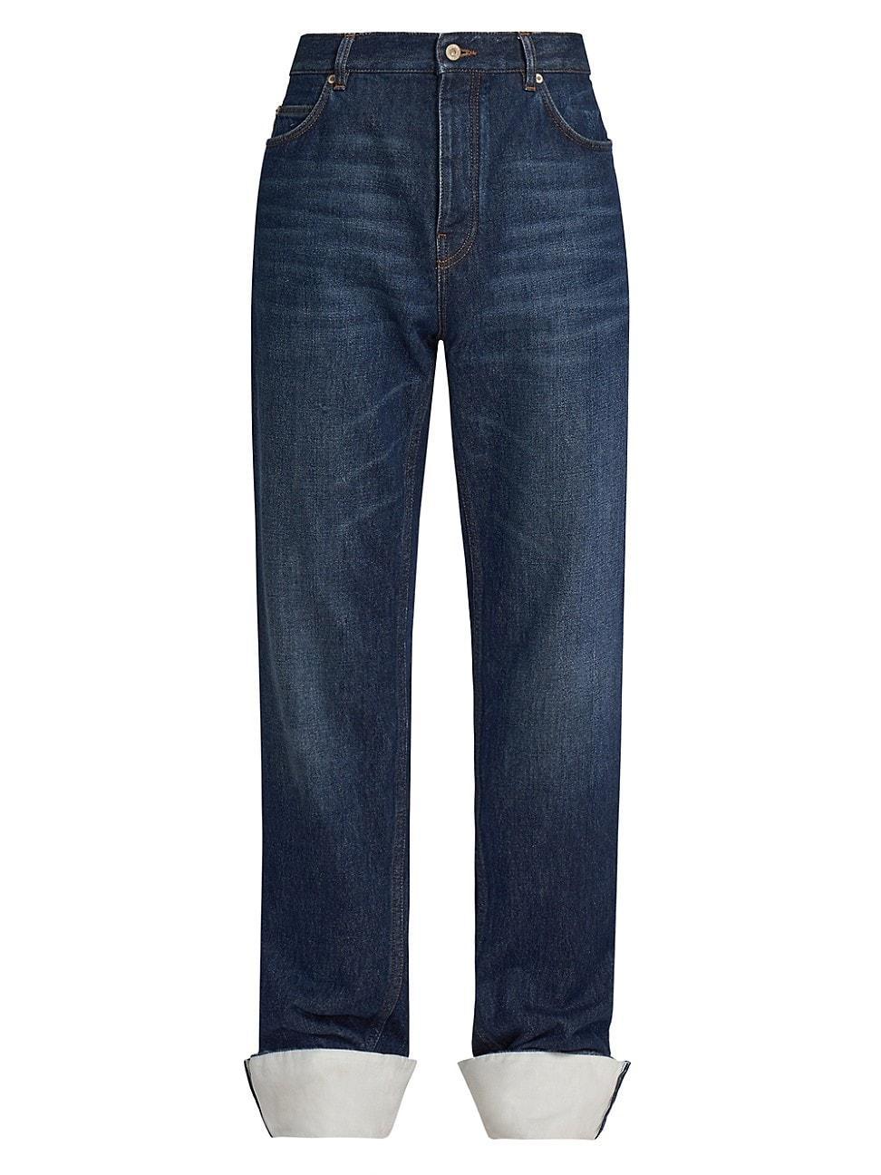 Mens Fisherman Turn-Up Jeans product image