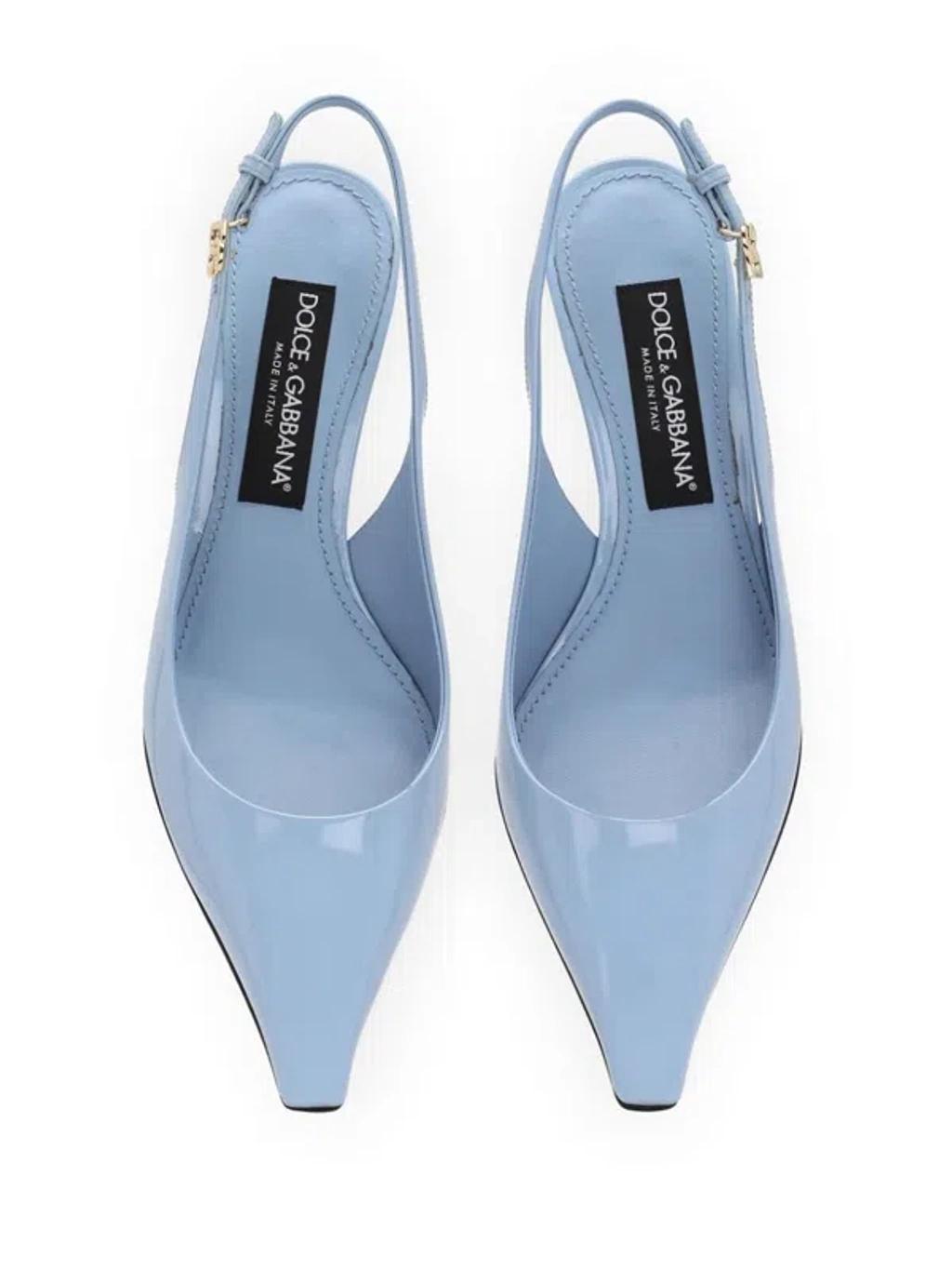 DOLCE & GABBANA Pumps In Clear Blue Product Image