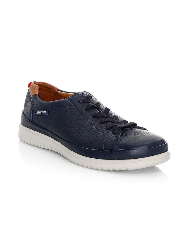 Mens Thomas Leather Lace-Up Sneakers Product Image