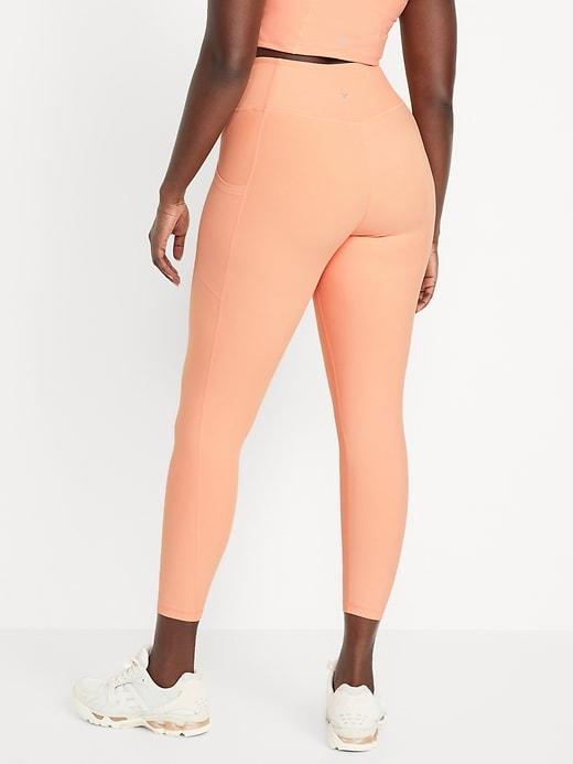 High-Waisted PowerSoft 7/8 Leggings Product Image