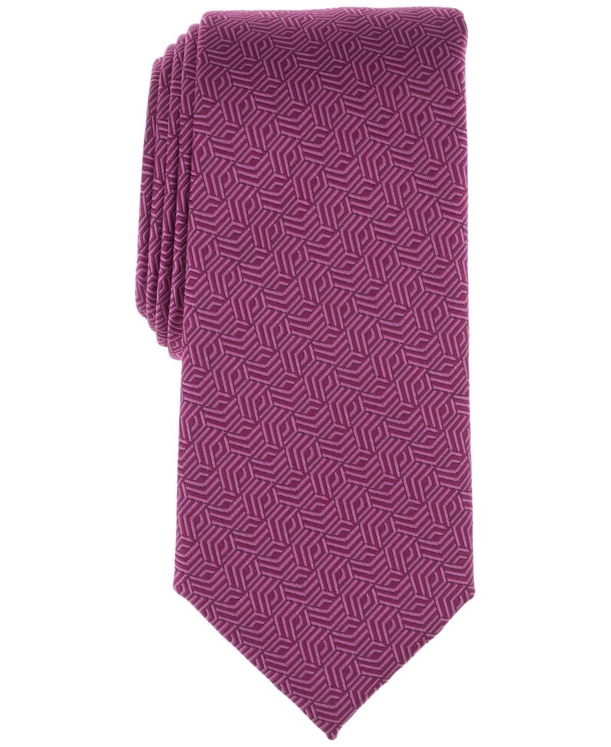 Alfani Mens Kenmore Geo-Pattern Tie, Created for Macys Product Image