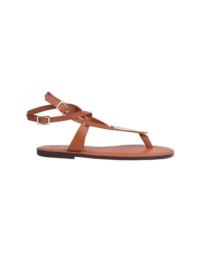 Peggy Sandal - Brown Product Image