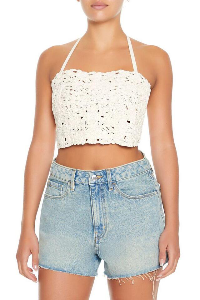 Floral Halter Crop Top | Forever 21 Product Image