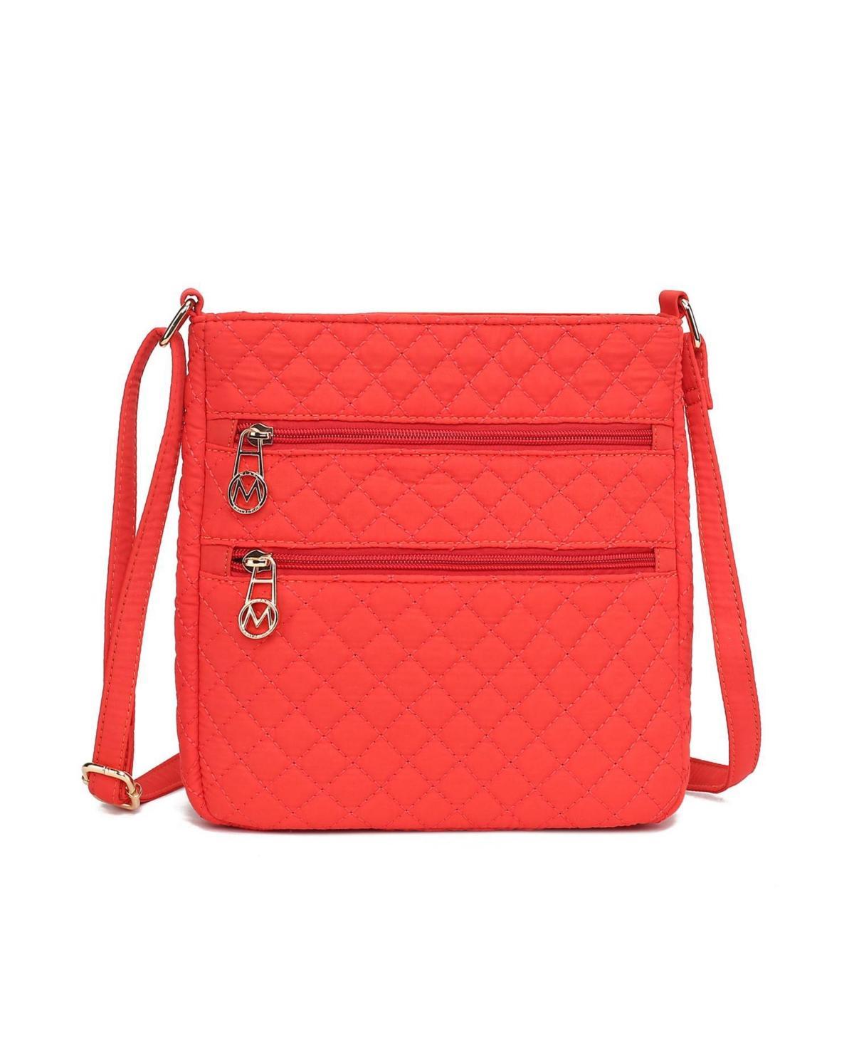 Mkf Collection Lainey Solid Quilted Cotton Women s Crossbody by Mia K Product Image