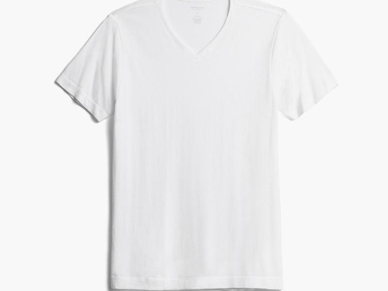 White (V-Neck) Men's Atlas Tee Product Image