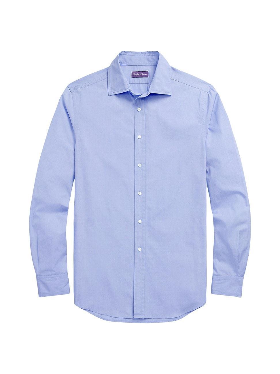 Mens Washed Cotton Piqu Shirt Product Image