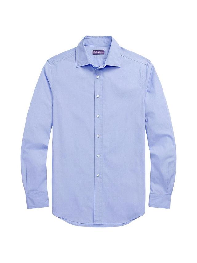 Mens Washed Cotton Piqu Shirt Product Image