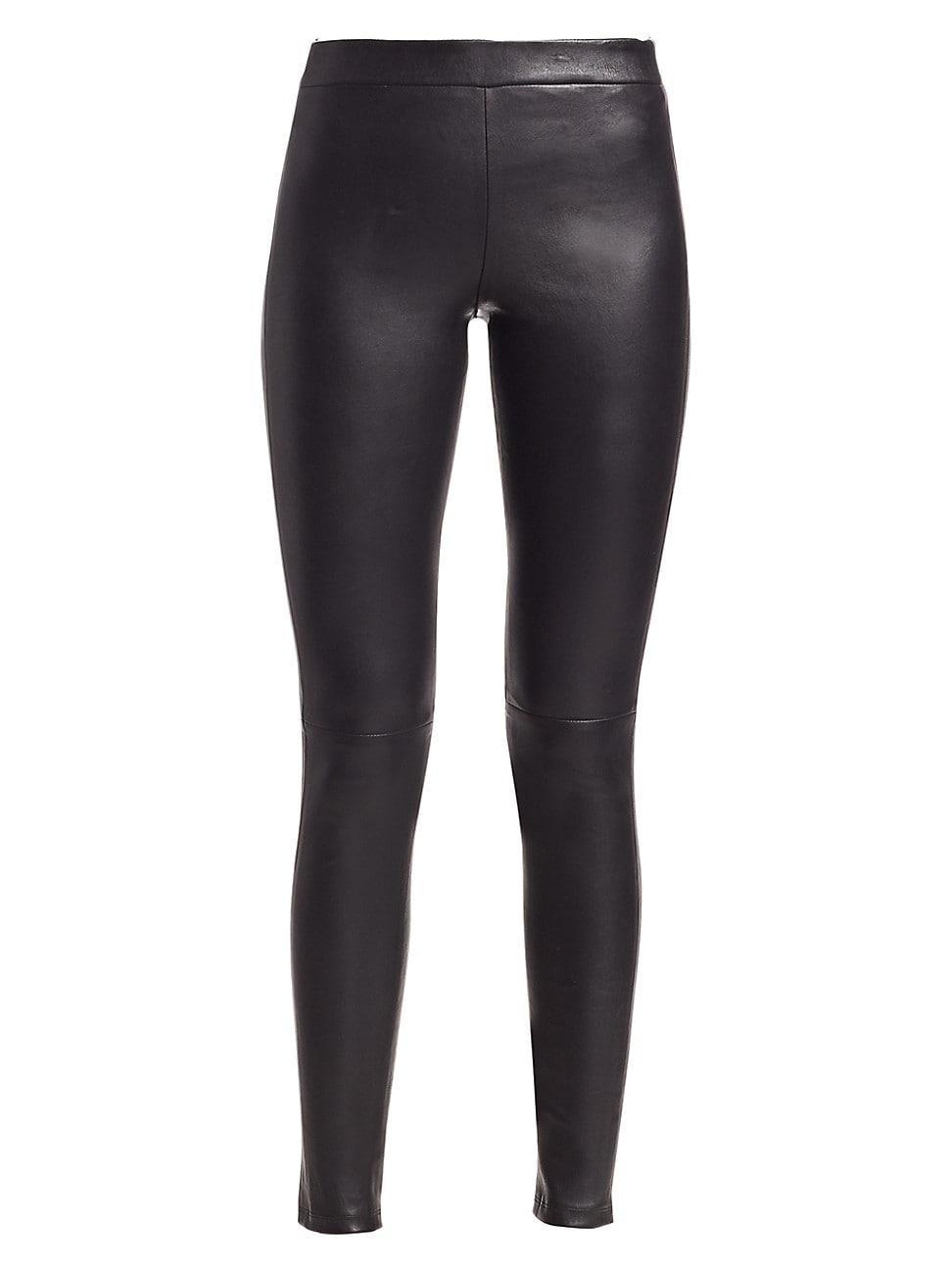 Womens Adbelle Leather Leggings product image