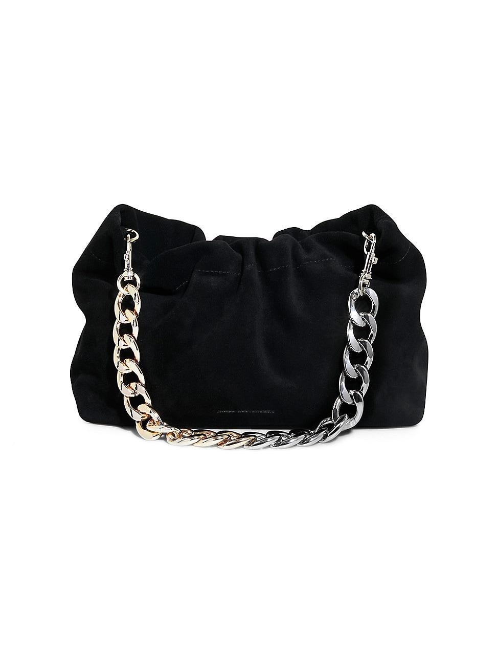 Womens Chain Leather Shoulder Bag product image