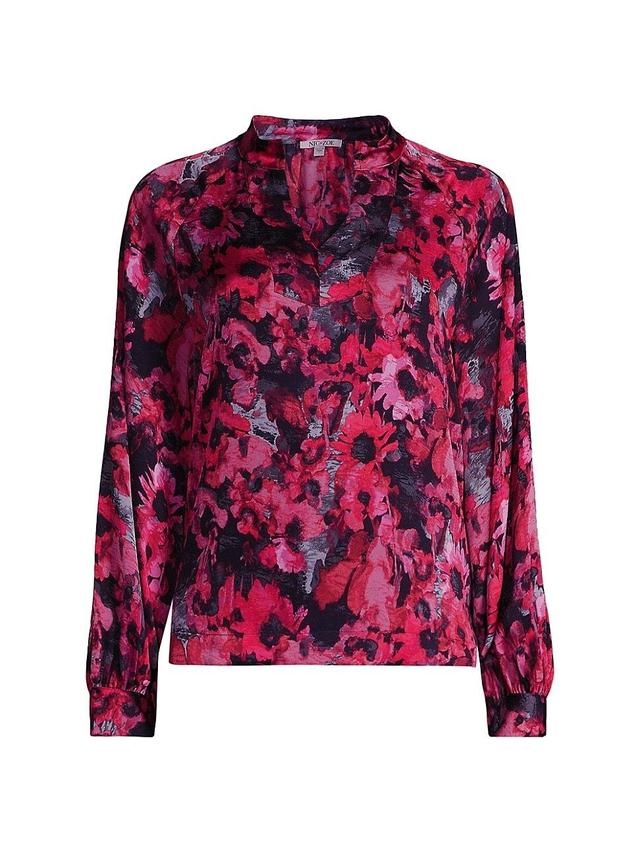 NIC+ZOE Glowing Garden Print Top Product Image