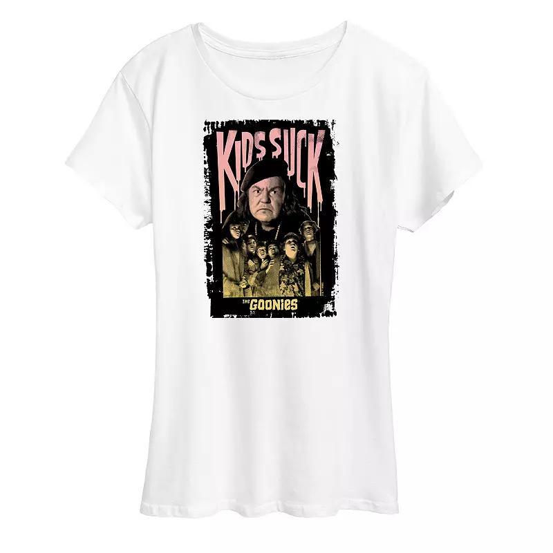 Womens The Goonies Kids Suck Graphic Tee Product Image