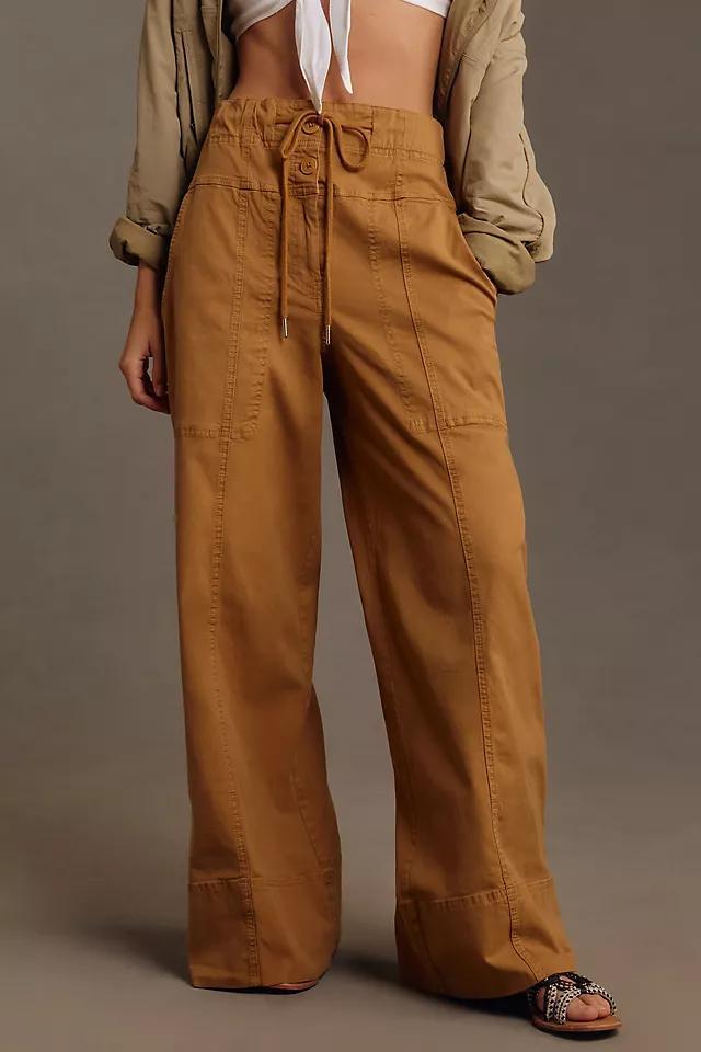 Maeve Utility Wide-Leg Trousers Product Image