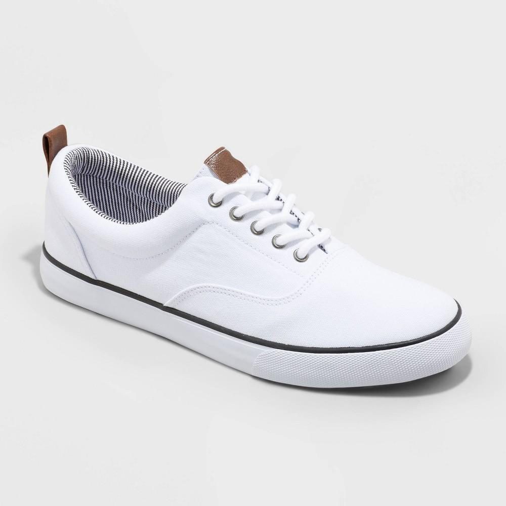 Mens Brady Sneakers - Goodfellow & Co White 11 Product Image