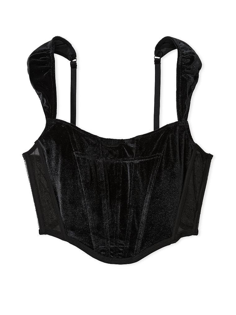 Velvet Corset Top Product Image