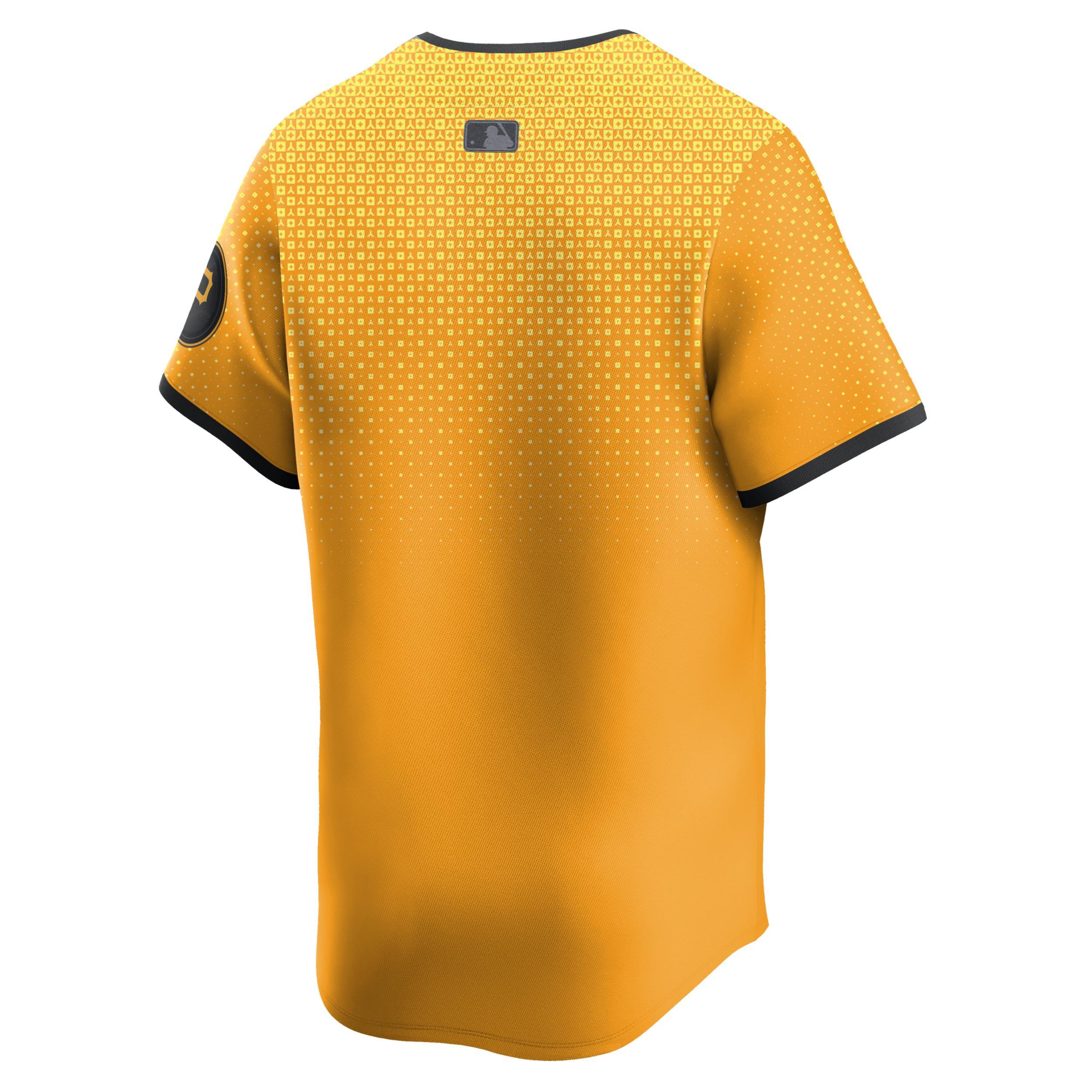 Nike Mens Gold Pittsburgh Pirates City Connect Limited Jersey - Gold Product Image