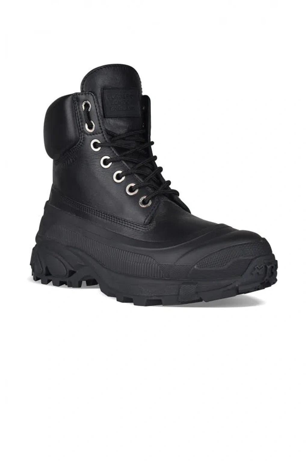 BURBERRY Arthur Boots In Black Product Image