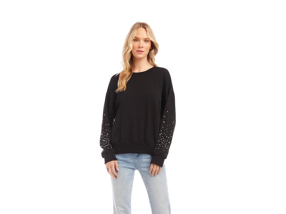 Karen Kane Embellished Sweatshirt Women's Sweater Product Image