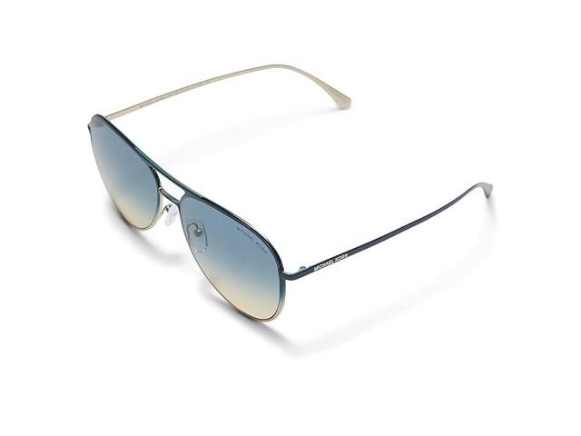 Michael Kors MK1089 Kona (Pool Light Gold Gradient/Pool Sunshine Gradient) Fashion Sunglasses Product Image