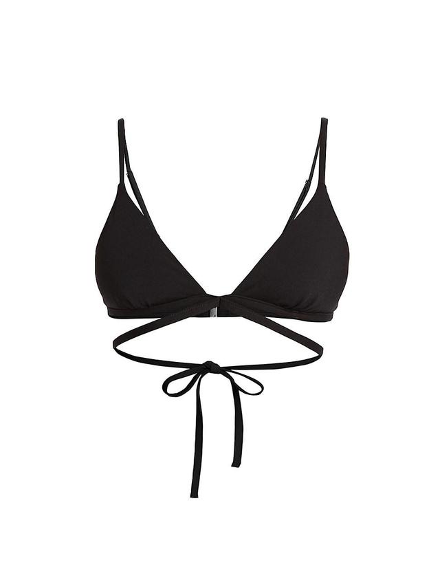 Womens Harlen Strappy Triangle Bikini Top Product Image