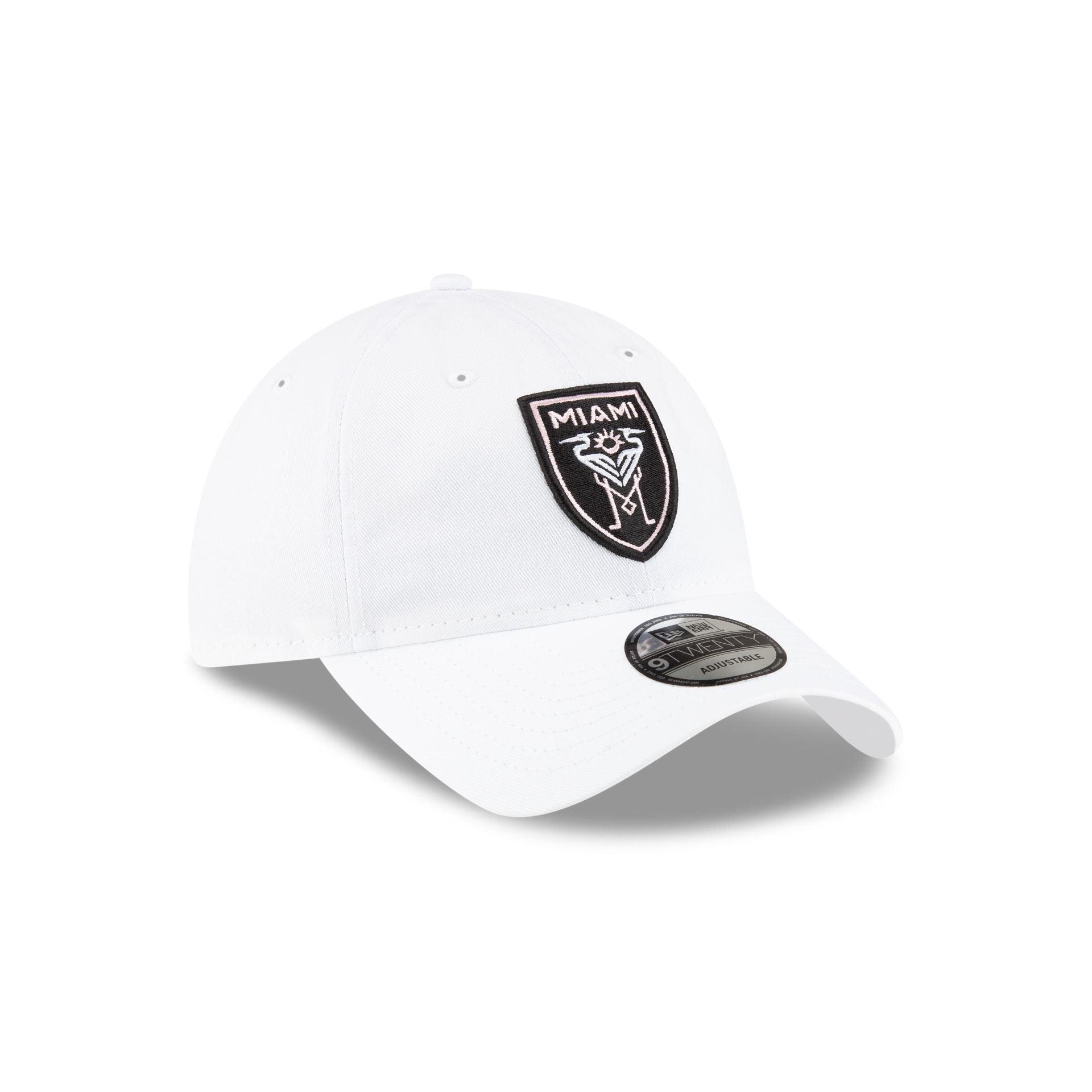 Inter Miami Basic White 9TWENTY Adjustable Hat Male Product Image