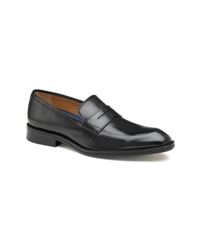 Johnston & Murphy Meade Penny Italian Calfskin) Men's Shoes Product Image