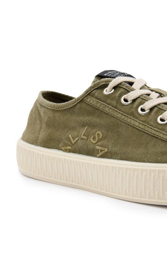 Sherman Low Top Canvas Sneaker In Khaki Product Image