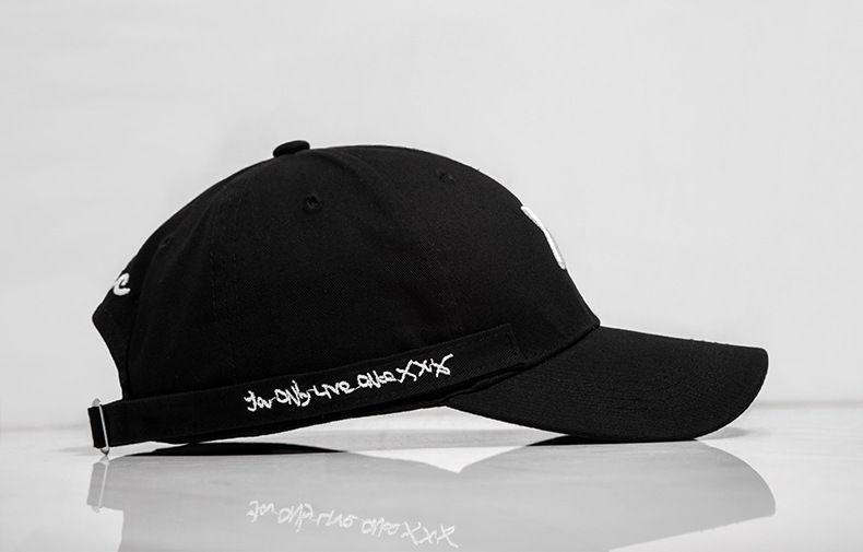 Tie-Accent Embroidered Baseball Cap Product Image