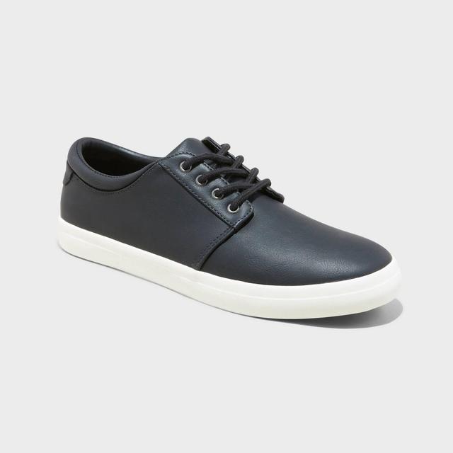 Mens Rome Low Top Sneakers - Goodfellow & Co Black 9 Product Image