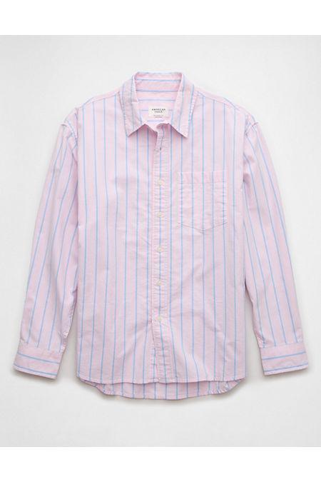 AE Everyday Relaxed Striped Oxford Button-Up Shirt Men's Product Image