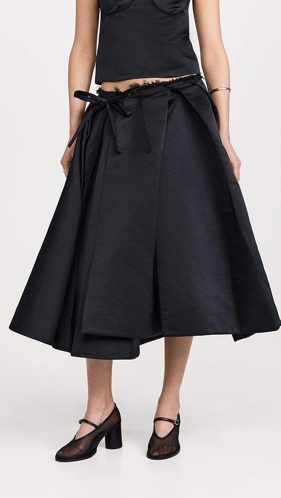 SHUSHU/TONG Irregular Pleated Skirt | Shopbop Product Image