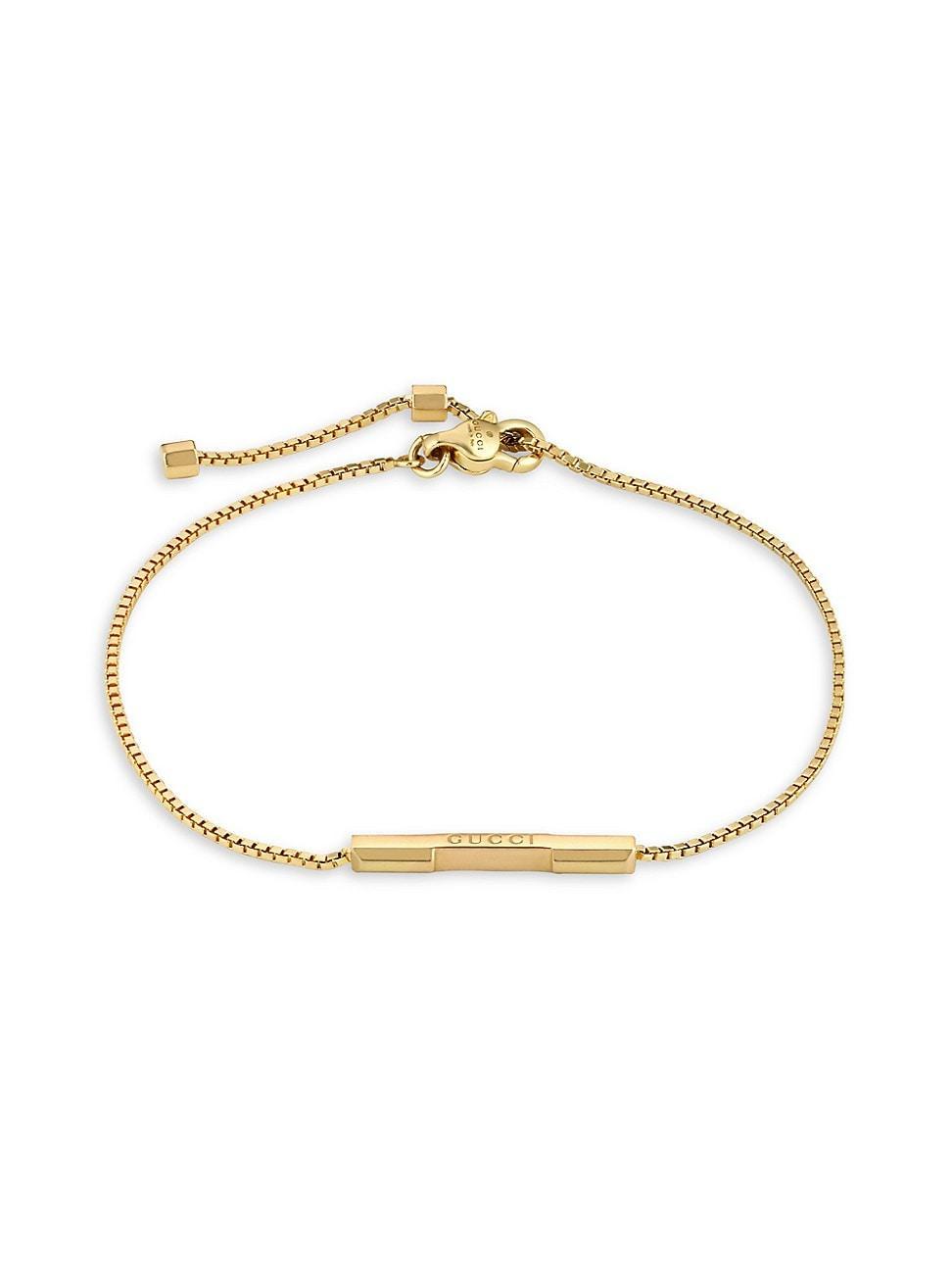 Womens Link To Love 18K Yellow Gold Bracelet Product Image